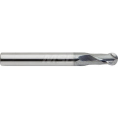 M.A. Ford - Ball End Mills; Mill Diameter (mm): 12.00 ; Mill Diameter (Decimal Inch): 0.4724 ; Number of Flutes: 2 ; Length of Cut (mm): 18.0000 ; Material: Solid Carbide ; Overall Length (mm): 75.0000 - Exact Industrial Supply