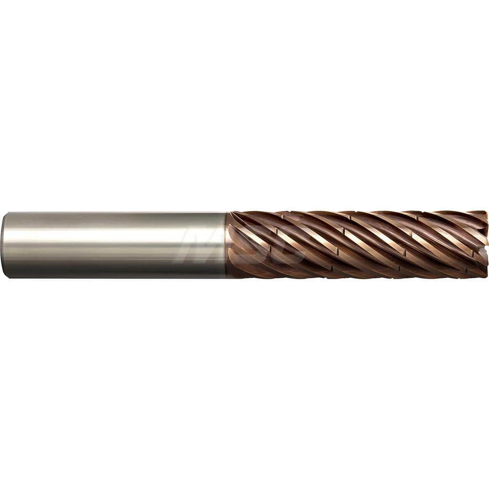 M.A. Ford - Corner Radius & Corner Chamfer End Mills; Mill Diameter (Inch): 3/8 ; Mill Diameter (Decimal Inch): 0.3750 ; End Type: Corner Radius ; Corner Radius (Inch): 0.030 ; Number of Flutes: 9 ; Material: Solid Carbide - Exact Industrial Supply