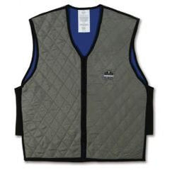 6665 M GRAY EVAP COOLING VEST - USA Tool & Supply