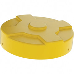 Vestil - 55 Gal, Polyethylene Drum Cover - USA Tool & Supply