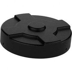 Vestil - 55 Gal, Polyethylene Drum Cover - 24-3/4" Diam, Rigid Smooth Liner - USA Tool & Supply