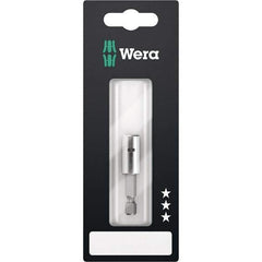 Wera - 1/4" Bit Holder - 1/4" Hex Drive, 2" OAL - USA Tool & Supply