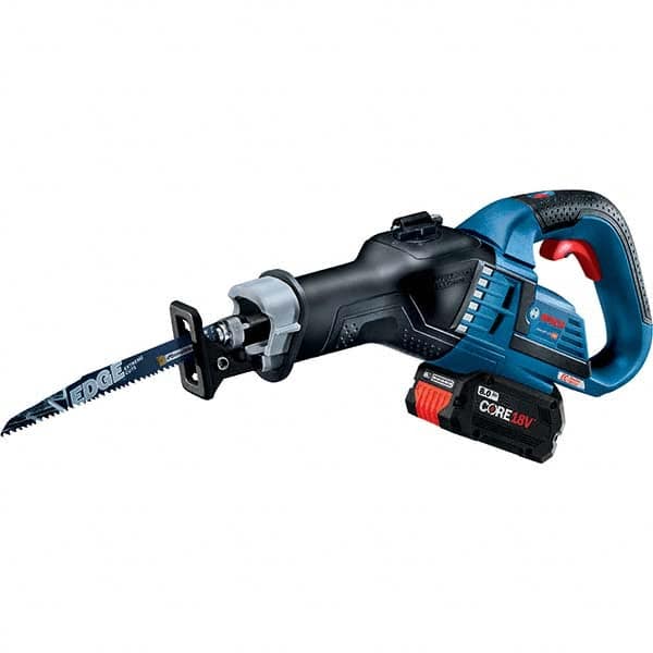 Bosch - Cordless Reciprocating Saws Voltage: 18.0 Battery Chemistry: Lithium-Ion - USA Tool & Supply