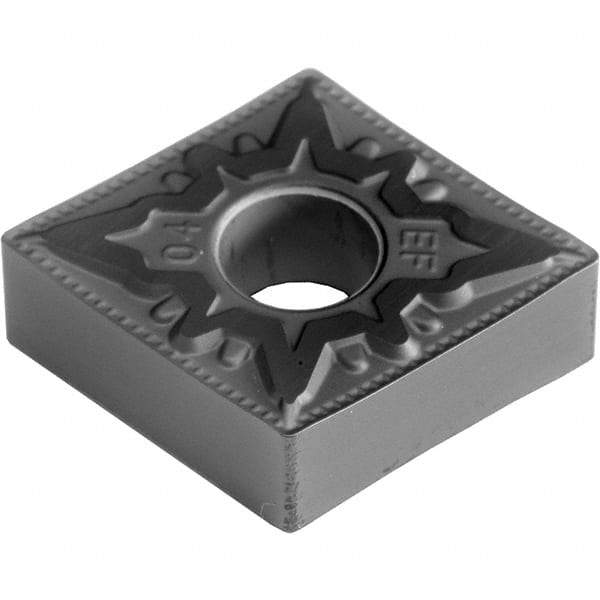 Sumitomo - CNGG431 EEF Grade AC5015S Carbide Turning Insert - TiAlSiN Finish, 80° Diamond, 1/2" Inscr Circle, 3/16" Thick, 0.0156" Corner Radius - USA Tool & Supply