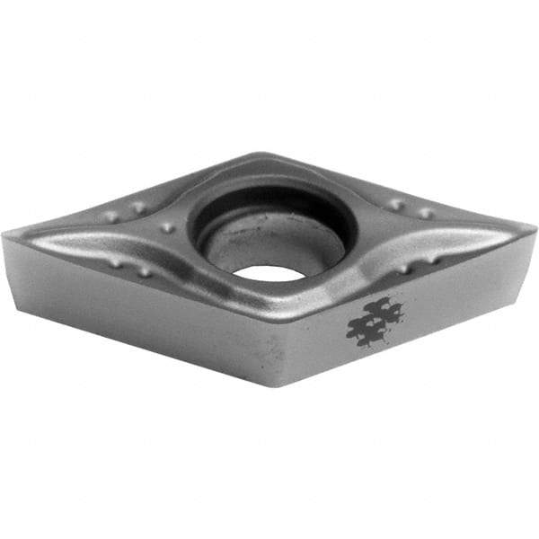 Sumitomo - DCGT21.50.5 MESI Grade AC5015S Carbide Turning Insert - TiAlSiN Finish, 55° Diamond, 1/4" Inscr Circle, 3/32" Thick, 0.0078" Corner Radius - USA Tool & Supply