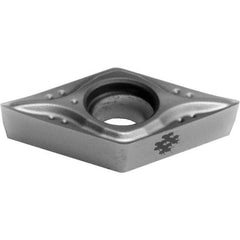 Sumitomo - DCGT21.50.5 MESI Grade AC5015S Carbide Turning Insert - TiAlSiN Finish, 55° Diamond, 1/4" Inscr Circle, 3/32" Thick, 0.0078" Corner Radius - USA Tool & Supply