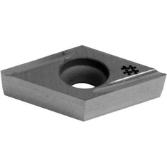 Sumitomo - DCGT21.50 LFX Grade AC5025S Carbide Turning Insert - TiAlSiN Finish, 55° Diamond, 1/4" Inscr Circle, 3/32" Thick, 0.0078" Corner Radius - USA Tool & Supply