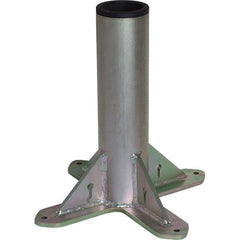 OZ Lifting Products - Davit Crane Bases Base Type: Pedestal Base Finish/Coating: Zinc Plated - USA Tool & Supply