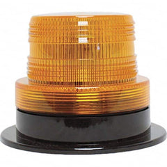 Railhead Corporation - Strobe & Flashing Lights Light Type: Quad High; Double; Quad Low; Triple Flash Lens Color: Amber - USA Tool & Supply