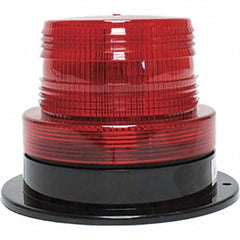 Railhead Corporation - Strobe & Flashing Lights Light Type: Quad High; Double; Quad Low; Triple Flash Lens Color: Red - USA Tool & Supply