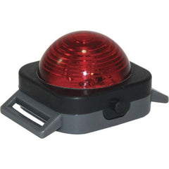 Railhead Corporation - Strobe & Flashing Lights Light Type: Flashing, Steady Lens Color: Red - USA Tool & Supply