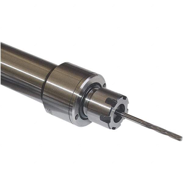Magafor - Straight Shank, ER11 Collet Chuck - 20mm Shank Diam - Exact Industrial Supply