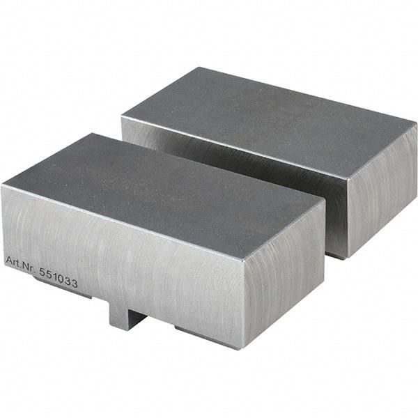 Piranha Clamp - Vise Jaw Sets Jaw Width (mm): 41.00 Set Type: Standard - USA Tool & Supply