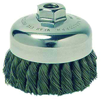 4X0.014 2X ROW WIRE CUP BRUSH - USA Tool & Supply