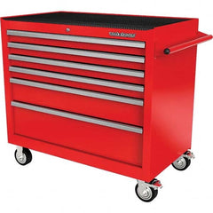 PRO-SOURCE - 6 Drawer 1,540 Lb Capacity Steel Tool Roller Cabinet - USA Tool & Supply
