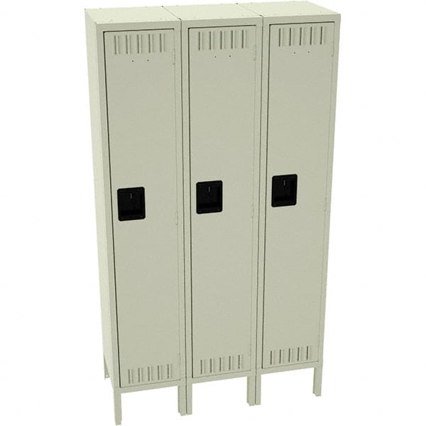 Tennsco - 3 Door, Single Tier, Locker - USA Tool & Supply