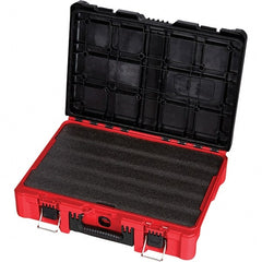 Milwaukee Tool - PACKOUT 1 Compartment Portable Tool Case with Customizable Insert - USA Tool & Supply