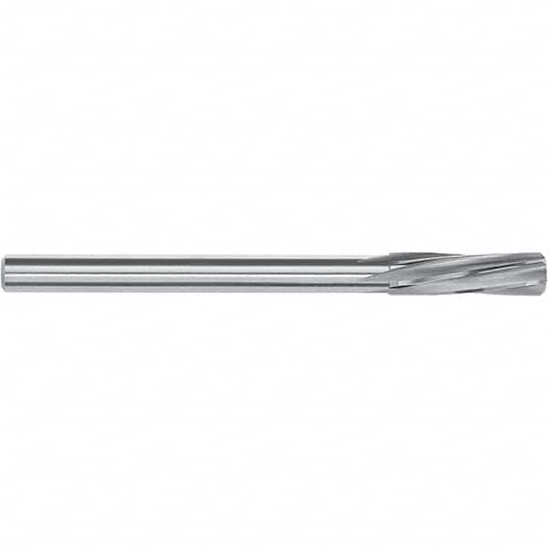 Magafor - 11.46mm Solid Carbide 6 Flute Chucking Reamer - USA Tool & Supply