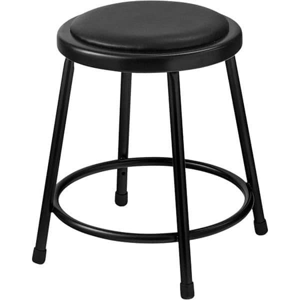 NPS - Stationary Stools Type: Fixed Height Stool Base Type: Steel - USA Tool & Supply