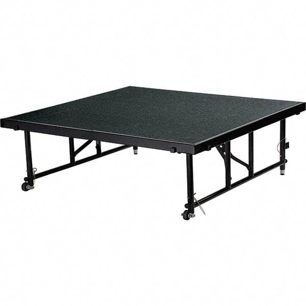 NPS - Temporary Structures Type: Adjustable Height Stage Platform Width (Feet): 4 - USA Tool & Supply