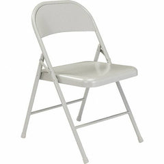 NPS - Folding Chairs Pad Type: Folding Chair Material: Steel - USA Tool & Supply