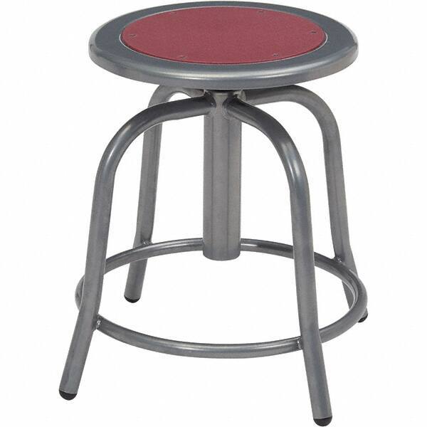 NPS - Swivel & Adjustable Stools Type: Adjustable Height Swivel Stool Base Type: Steel - USA Tool & Supply