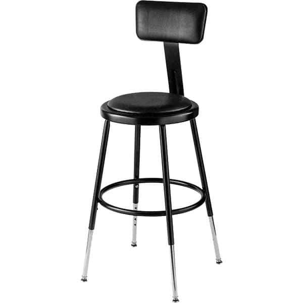 NPS - Swivel & Adjustable Stools Type: Adjustable Height Stool Base Type: Steel - USA Tool & Supply