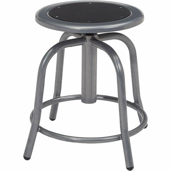 NPS - Swivel & Adjustable Stools Type: Adjustable Height Swivel Stool Base Type: Steel - USA Tool & Supply