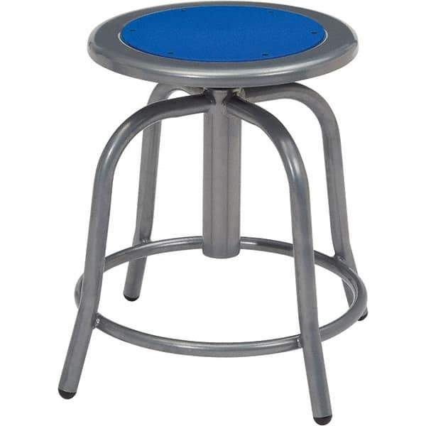 NPS - Swivel & Adjustable Stools Type: Adjustable Height Swivel Stool Base Type: Steel - USA Tool & Supply