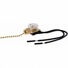 Hubbell Wiring Device-Kellems - Lamp Holders Lamp Type: Incandescent Lamp Holder Style: Pull Chain - USA Tool & Supply