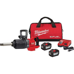 Milwaukee Tool - Cordless Impact Wrenches & Ratchets Voltage: 18.00 Drive Size (Inch): 1 - USA Tool & Supply