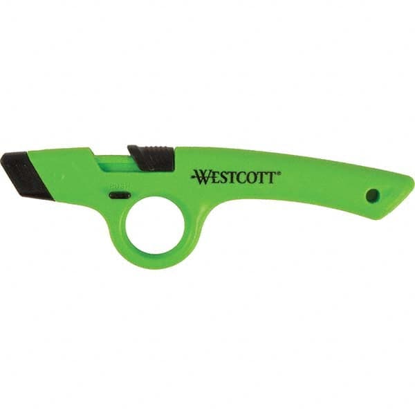 Westcott - Utility Knives, Snap Blades & Box Cutters Type: Safety Utility Knife Blade Type: Retractable - USA Tool & Supply