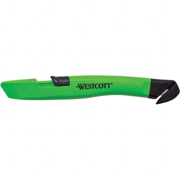 Westcott - Utility Knives, Snap Blades & Box Cutters Type: Safety Cutter Blade Type: Retractable - USA Tool & Supply