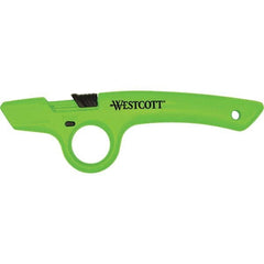 Westcott - Utility Knives, Snap Blades & Box Cutters Type: Safety Cutter Blade Type: Retractable - USA Tool & Supply