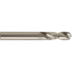#16 Dia. x #16 Shank × 24 mm Flute Length × 58 mm OAL, 3xD, 118°, Uncoated, 2 Flute, External Coolant, Round Solid Carbide Drill - USA Tool & Supply