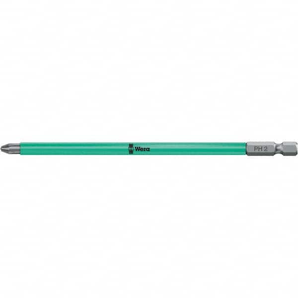Wera - Phillips Screwdriver Bits Type: Phillips Bit Point Size: 2 - USA Tool & Supply
