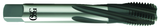 1-1/2-6 Dia. - 2B - 5 FL - HSSE - Steam Oxide - Modified Bottoming - Spiral Flute Tap - USA Tool & Supply