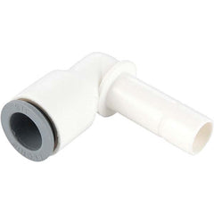 Parker - Plastic Push-To-Connect Tube Fittings Type: Plug-In Elbow Tube Outside Diameter (Inch): 3/8x1/4 - USA Tool & Supply