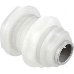 Parker - Plastic Push-To-Connect Tube Fittings Type: Bulkhead Union Tube Outside Diameter (Inch): 1/2 x 1/2 - USA Tool & Supply