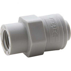 Parker - Plastic Push-To-Connect Tube Fittings Type: Female Connector Tube Outside Diameter (Inch): 5/16 x 1/4 - USA Tool & Supply