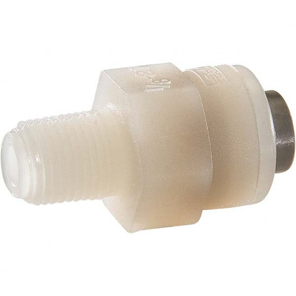 Parker - Plastic Push-To-Connect Tube Fittings Type: Male Connector Tube Outside Diameter (Inch): 5/16 x 1/8 - USA Tool & Supply