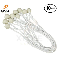 11' Bungee Cord with Ball End White