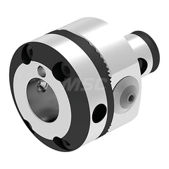 Drill Adapters; Shank Type: Modular Connection; Connection Size: ABS50; Inside Hole Diameter (mm): 28.00; Inside Hole Diameter (Decimal Inch): 1.1024; Projection (mm): 57.00; Body Diameter (mm): 70.000; Through Coolant: Yes