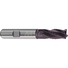 Guhring Roughing End Mill for Tough Materials 6.00mm Diameter 6.0mm Shank 13.00mm Length of Cut 57mm Overall