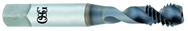 M12 x 1.75 Dia. - 6H - 2FL - HSSE - TiCN - Modified Bottoming - Spiral Flute Tap - USA Tool & Supply
