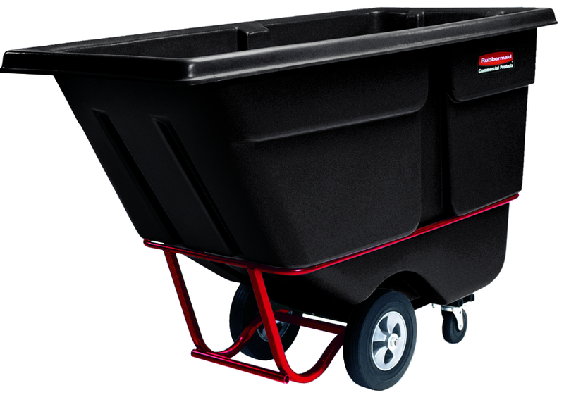 1 Cubic Yard Standard Tilt Truck 1250 lb Capacity - USA Tool & Supply