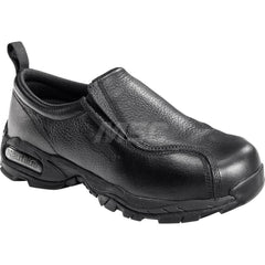 Work Boot: Size 14, 3″ High, Leather, Steel Toe Medium Width, Non-Slip Sole