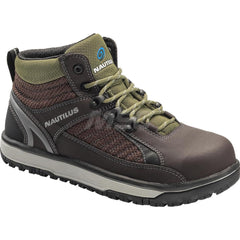 Work Boot: Size 10.5, 6″ High, Composite, Alloy Toe Medium Width, Non-Slip Sole