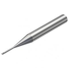 R216.32-00530-AI05G 1620 0.5mm 2 FL Solid Carbide End Mill - Corner Radius w/Cylindrical Shank - USA Tool & Supply