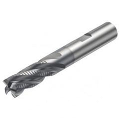 R216.34-08030-BC19B 1620 8mm 4 FL Solid Carbide End Mill - Corner chamfer w/Weldon Shank - USA Tool & Supply